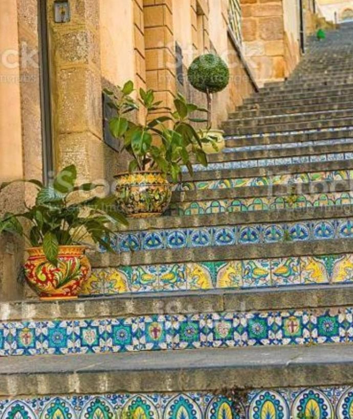 Basilico Leilighet Caltagirone Eksteriør bilde
